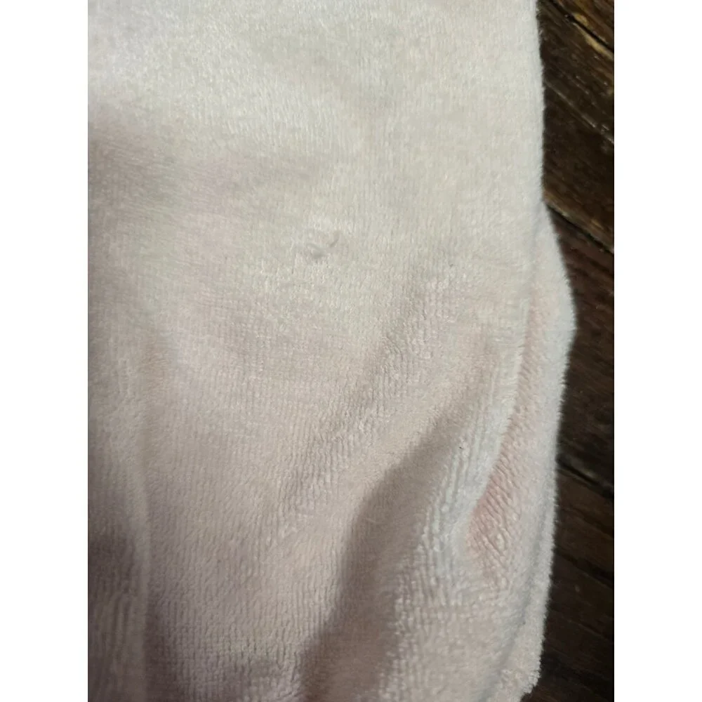 Vintage 90s Carter's Pastel Pink Terrycloth Beach Romper 9 Months